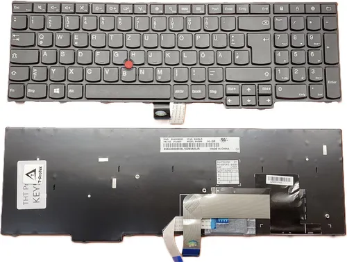 DEUTSCHE-Tastatur Keyboard kompatibel für Lenovo ThinkPad Edge E550 (20DF00CQGE)