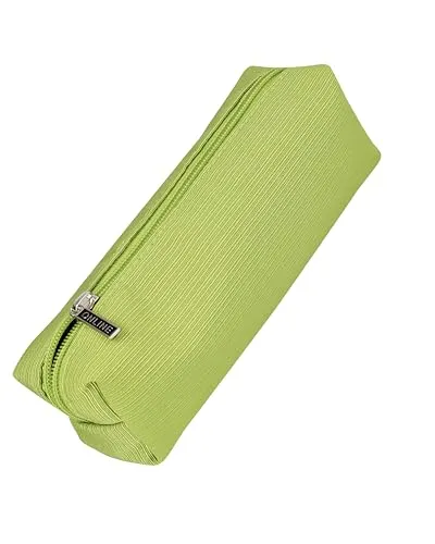 Online Premium-Schlampermäppchen/Pencil Case Grün I Stylisches Schlamperetui für Jungen & Mädchen I Federmäppchen mit praktischem Reißverschluss I 1 Fach I Ideal für Schule, Uni & Büro