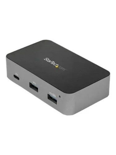 StarTech.com HB31C3A1CS 4-Port-USB-C-Hub - USB-Hub mit 4 Anschlüssen (3x USB-A und 1x USB-C), 10 Gbit/s Übertragungsgeschwindigkeit, powered mit Netzteil für optimale Leistung und Flexibilität am Desktop.