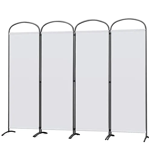 Angel Living Paravent 4-teilig - Flexibler Raumteiler für Privatsphäre - Gartensichtschutz mit atmungsaktivem Polyesterstoff, ideal für Balkone und Gärten. Faltbar und anpassbar für verschiedene Umgebungen, sorgt für optimalen Sichtschutz und Langlebigkeit.