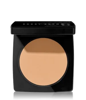 Bobbi Brown Sheer Finish Pressed Powder - Fixierpuder 9 g Warm Natural - Puder für ein mattes Finish, bietet 12 Stunden Öl-Kontrolle und verwischt Unregelmäßigkeiten für einen natürlichen Look.