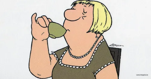 LORIOT Frau Schneidebrett Frühstücksbrett Frühstücksbrettchen Brettchen Brett