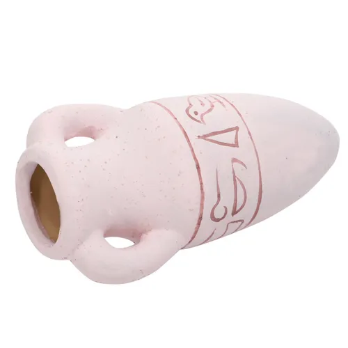 Hobby Amphore sand S 13 cm Aquariumdekoration Laichhöhle Versteck Aquarien Deko