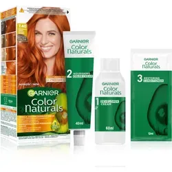 Garnier Color Naturals Creme Haarfarbe Farbton 7.40 Copper Passion 1 St.