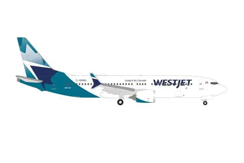 Herpa Wings 1:500 Boeing 737 Max 8 Westjet 537803 von Herpa