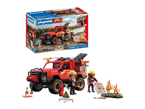 Playmobil® Feuerwehr-Pickup (72194) – Abenteuermodell für actionreiche Einsätze