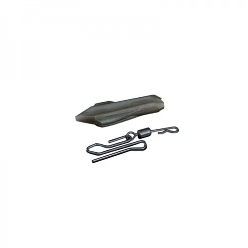 RidgeMonkey Uni Lead Clip Camo Brown - 5 Stück