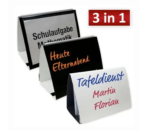 TimeTEX Flipchartblock TimeTEX Whiteboard-Tisch-Flipchart A4, ca. 33 x 25 cm