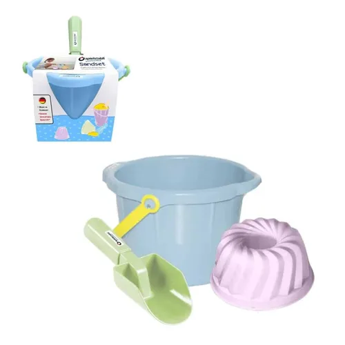 Spielstabil Sand-Set Pastell 3-teilig Sandspielzeug Buddelzeug