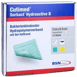 Cutimed Sorbact Hydroactive B Gel-v.7x8,5 cm haft.