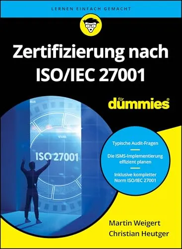 Produktbild Zertifizierung nach ISO/IEC 27001 für Dummies