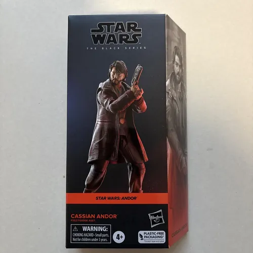 Star Wars The Black Series Cassian Andor - ca. 15 cm Action-Figur, inspiriert von der Serie Andor mit galaktischem Zubehör und Premium Details