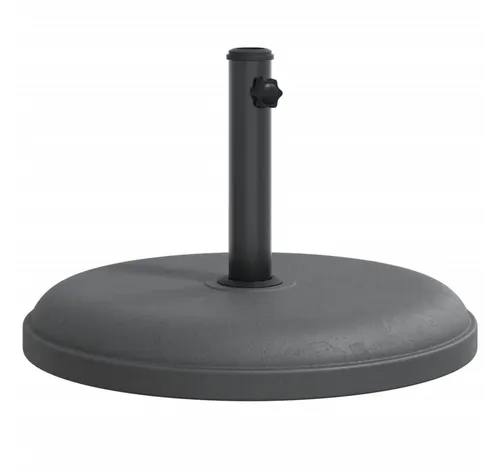 vidaXL Sonnenschirmständer mit Spannknopf in grau von vidaXL