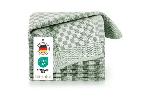 Blumtal Geschirrtuch Premium Geschirrhandtücher in 50 x 70 cm, (Set, 10-tlg., 5, 10 oder 20 Geschirrtücher), 100% Baumwolle, Oeko-TEX® Zertifiziert