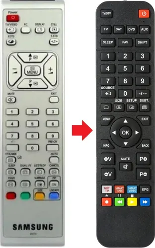 Fernbedienung passend für SAMSUNG BN5900225C | DB97-00217B | DB9700217B