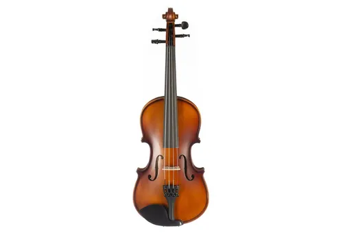 Fame FVN-110 Violine 1/4 - Vollholz-Set für Einsteiger - Die Fame FVN-110 Violine 1/4 bietet Einsteigern und Fortgeschrittenen ein hochwertiges Vollholz-Instrument mit Ebenholzgriffbrett und leichtgängigen Stimmwirbeln. Inklusive Brasilholz-Bogen und Etui für den idealen Start.