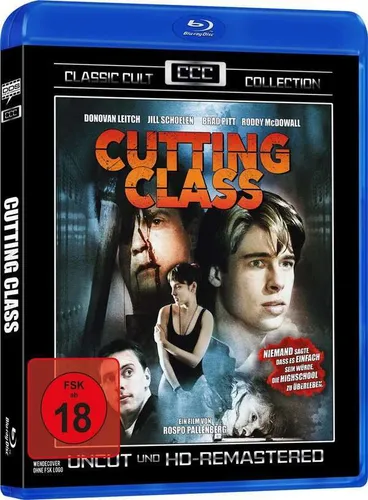 Classic Cult Edition CUTTING CLASS - DIE TODESPARTY Brad Pitt BLU-RAY NEU