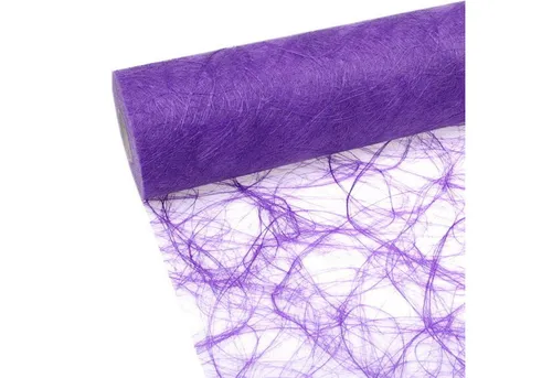 Sizoweb Tischband Flieder 30 cm Rolle 25 Meter - Elegantes Tischband in Flieder für jede Feier. Wasserdicht und schmutzabweisend, lässt sich einfach zuschneiden und sorgt für einen stilvollen Look bei Veranstaltungen wie Geburtstagen oder Feiertagen.