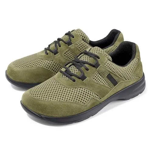 BÄR Easyrun Unisex Schnürer – Atmungsaktive Laufschuhe mit 100% Zehenfreiheit - Maximaler Komfort für Ihre Füße: Die Comfort-Weite H bietet viel Platz und 100 % Zehenfreiheit. Ideal für Sport und Alltag. Die D-Light-Sohle sorgt für eine angenehme Dämpfung und Stabilität.