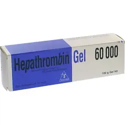 Hepathrombin 60000 Gel 100 g - Praktisches Gel zur Unterstützung der Hautpflege bei Schwellungen und zur Linderung von Beschwerden nach Verletzungen. Ideal für die tägliche Anwendung.