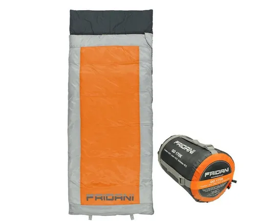 FRIDANI Deckenschlafsack QO 170x70 für Kinder - Deckenschlafsack für Kinder, ideal für Camping und Übernachtungen. Mit XL Breite, schnelltrocknender Füllung und praktischem Easy Pull Reißverschluss für besten Schlafkomfort.