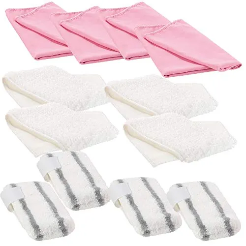 Sichler Haushaltsgeräte Mikrofaser Fenstertuch: 4er-Set Universal-Mikrofaser-Putztücher, je 3-tlg. (Mikrofasertuch Poliertuch, Microfaser Poliertuch)