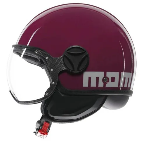 Helm Momo Design Fgtr Klassisch Monovisiera Candy Lila / White Messen S
