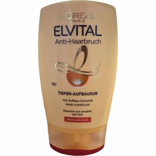 L'oreal Paris Elvital Anti-Haarbruch Tiefen-Aufbaukur 125ml in blau von L'Oréal