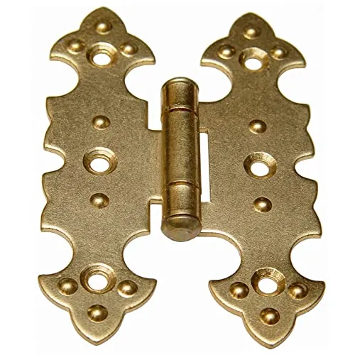 Möbelband Möbelbänder Möbelscharniere Scharnier Türscharniere Tür Messing 77/51