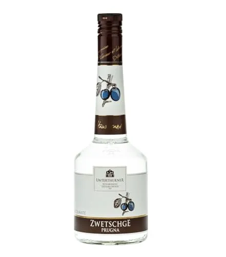 Unterthurner Zwetschge Obstbrand - Südtiroler Obstbrand aus erlesenen Zwetschgen, handwerklich hergestellt von der Privatbrennerei Unterthurner, ideal für Genießer.