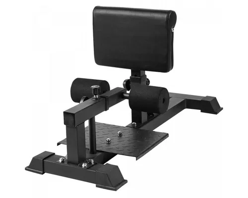 GORILLA SPORTS Multitrainer Sissy Squat - Verstellbar für bis zu 130kg - Beintrainer für effektive Kniebeugen, individuell anpassbar in Höhe und Länge, ideal für gezieltes Bauch- und Gesäßtraining.