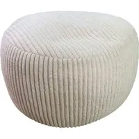Produktbild Stylischer Pouf Hocker aus Cord