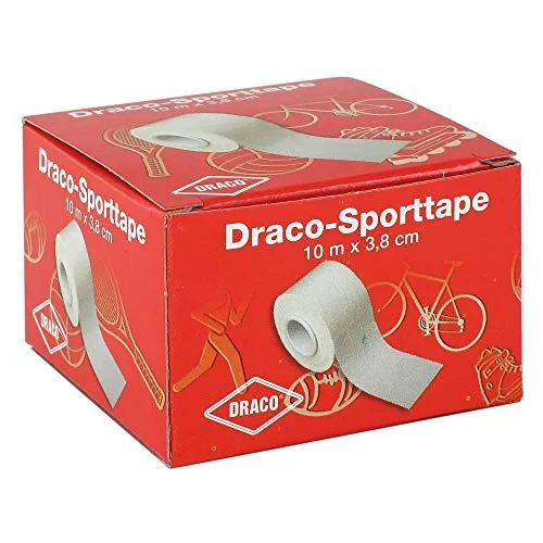 DRACO TAPEVERBAND 3,8 cmx10 m weiß 1 St