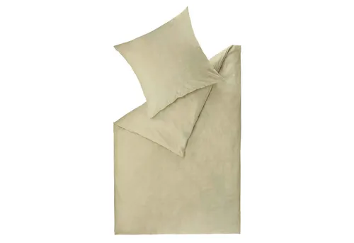 Esprit Bettwäsche HARP Renforcé 155x220 cm in Beige in beige von Esprit