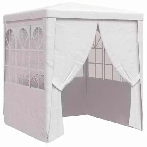 vidaXL Profi Partyzelt 2,5x2,5m - Pavillon für Gartenpartys, UV- und wasserbeständig mit stabilen Seitenwänden und einfacher Montage, ideal für gesellige Zusammenkünfte im Freien.