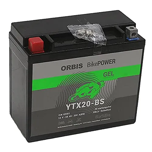 Orbis BikePower YTX20-BS 82001 12V 18 Ah 300A
