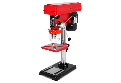 EBERTH Schlagbohrmaschine Tischbohrmaschine 550 Watt, 50mm Spindelhub, max. 2350 U/min, 9 Geschwindigkeiten max. 2350U/Min