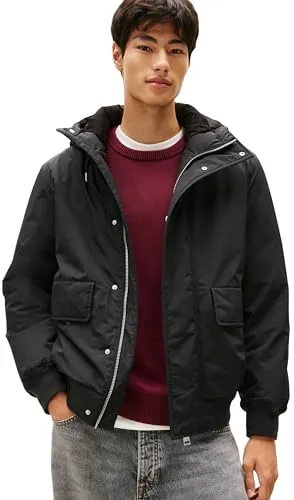 Tommy Jeans Herren Tjm City Ready Bomber Dm0dm22032 - Funktionsjacke aus 100% recyceltem Nylon, zeitloses Design mit optimaler Passform und hoher Bewegungsfreiheit – der perfekte Begleiter für jeden Anlass.