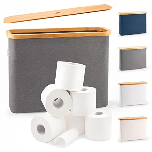 Toilettenpapierhalter Grau von Lonbet
