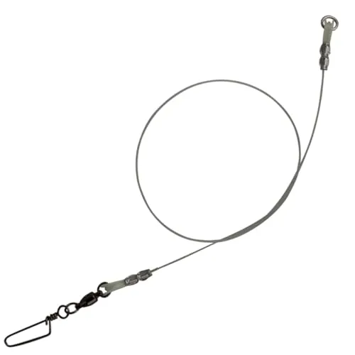 Madcat Mono Spin Leader 50cm 36kg / 80lbs Welsvorfach Spinnvorfach