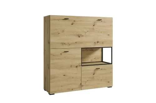 byLIVING Sekretär Frame, klappbarer Schreibtisch in Artisan Eiche-Optik