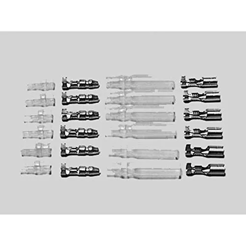 TAMIYA Motor- & Regler-Rundsteckersatz | 1-polig | 5 Stück-Packung #50245