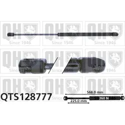 QUINTON HAZELL QTS128777 Gasfeder Heckklappendämpfer für HONDA CIVIC VII Hatchback (EU, EP, EV) 568mm
