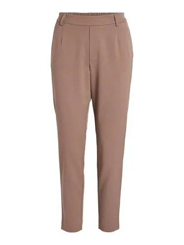 Vila VIVARONE HW Slim Pant - NOOS - Damen-Stoffhose im Slim Fit, mit elastischem Bund für optimalen Tragekomfort und praktischen Seitentaschen, ideal für jeden Anlass.