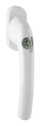 Hoppe Fenstergriff abschliessbar 0710S / U26 F9016 NAW 40 - 1752571