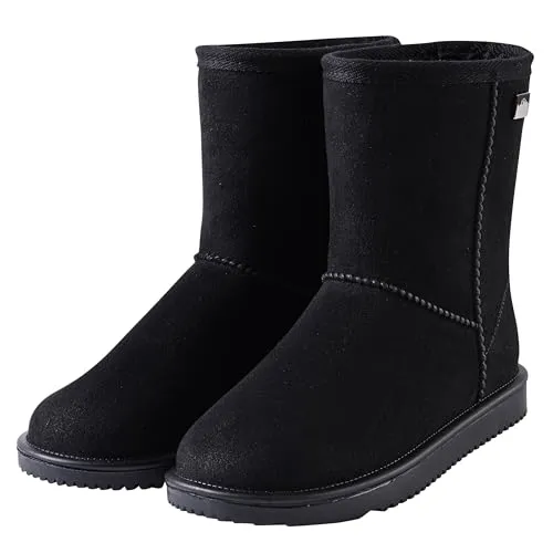 Imperial Riding Freezy Stallstiefel - Wasserdichter Winterstiefel mit Kunstfellfutter - Wanderschuhe mit wasserfestem Obermaterial und warmem Kunstfellfutter, ideal für Stallarbeiten und Outdoor-Aktivitäten. Robuste Verarbeitung und bequeme Passform für ganztägigen Tragekomfort.