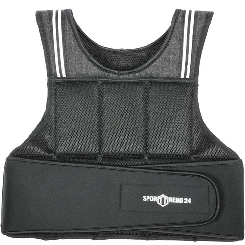 8KG Gewichtsweste schwarz | Ideal für Fitness und Jogging - Kategorie: Gewichtswesten, diese wasserabweisende Fitnessweste bietet 8 kg Zusatzgewicht für intensives Training und effektives Joggen.