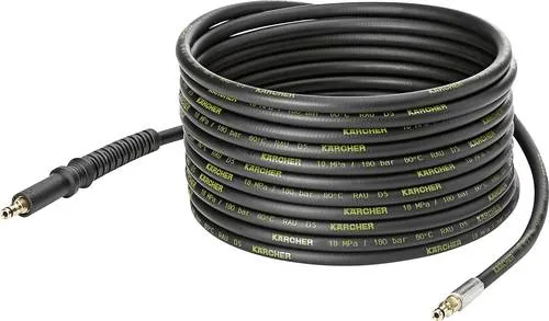 Kärcher Hochdruckschlauch Quick Connect H 10 Q - Zubehör für Gartengeräte, 10m langer Hochdruckschlauch für Kärcher K4-K7, druckbeständig bis 180bar und ideal für effizientes Reinigen.