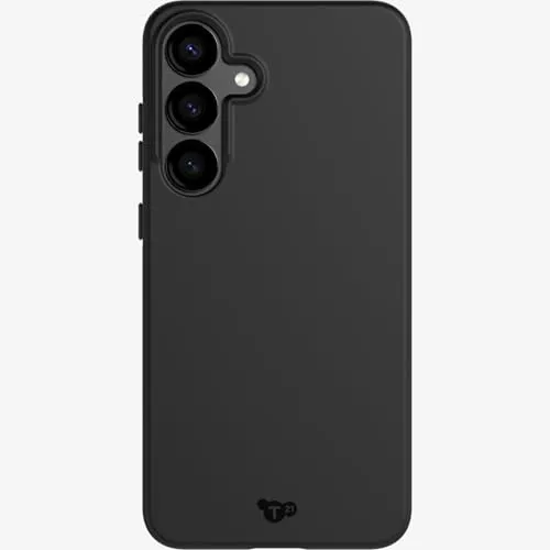 tech21 EvoLite Schutzhülle für Samsung Galaxy S25+, ultradünn, Schwarz