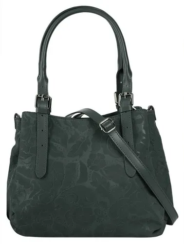 Henkeltasche SAMANTHA LOOK - Elegante Damenhandtasche aus echtem Leder - Handtaschen aus 100% Rindleder, Made in Italy. Mit geräumigem Hauptfach, Smartphonefach und verstärktem Boden für optimalen Schutz und Stil.